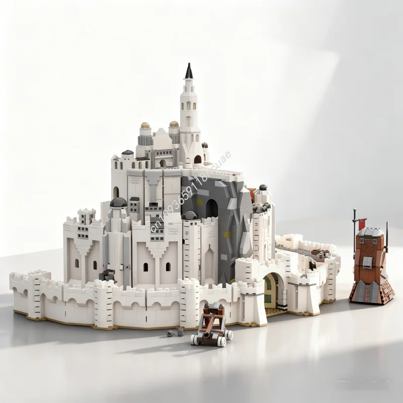 4337pcs MOC The White City Hobbit And Lord Model Building Blocks Architecture Assemble Christmas Gifts DIY Kids Toys Birthday
4337pcs MOC The White City Hobbit And Lord Model Building Blocks Architecture Assemble Christmas Gifts DIY Kids Toys Birthday