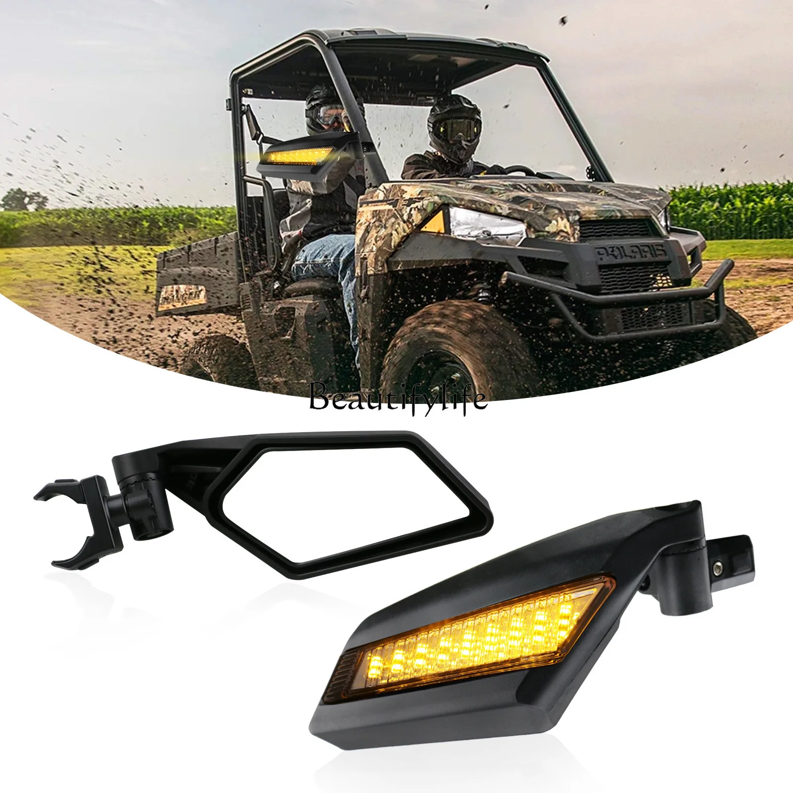 Cross-border dedicated motorcycle UTV/ATV side mirror ATV modified rearview mirror
Cross-border dedicated motorcycle UTV/ATV side mirror ATV modified rearview mirror