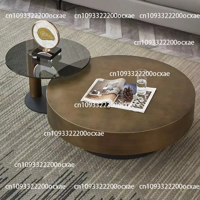 Italian style small apartment bronze coffee table luxury living room accessories advanced simple design brushed stone
Italian style small apartment bronze coffee table luxury living room accessories advanced simple design brushed stone