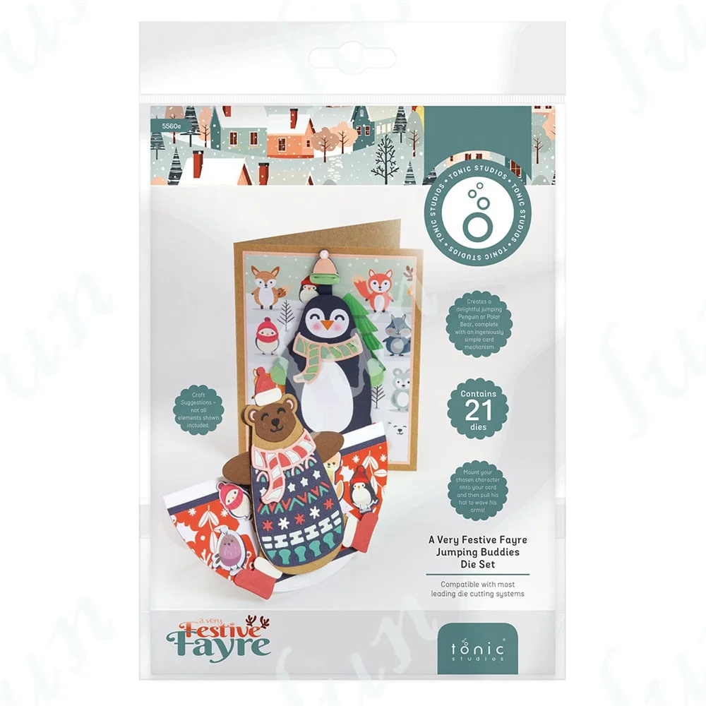 2024 New Festive Fayre Jumping Buddies Die Set Cutting Dies for DIY Scrapbooking Card Embossed Template Stencil Mold
2024 New Festive Fayre Jumping Buddies Die Set Cutting Dies for DIY Scrapbooking Card Embossed Template Stencil Mold