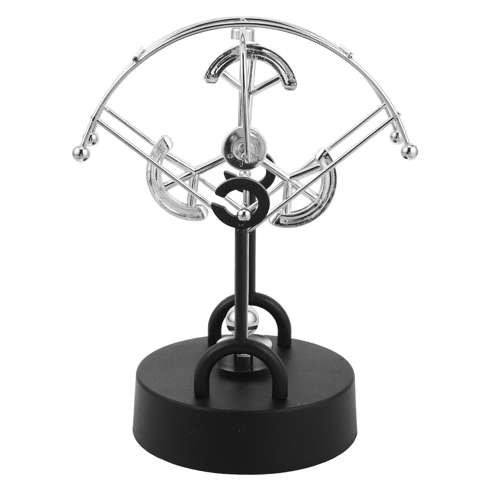 Revolving Balancing Metal -Free Perpetual Motion Machine For Office Desk Decor Science Ornament Miniature Craft Accessory
Revolving Balancing Metal -Free Perpetual Motion Machine For Office Desk Decor Science Ornament Miniature Craft Accessory