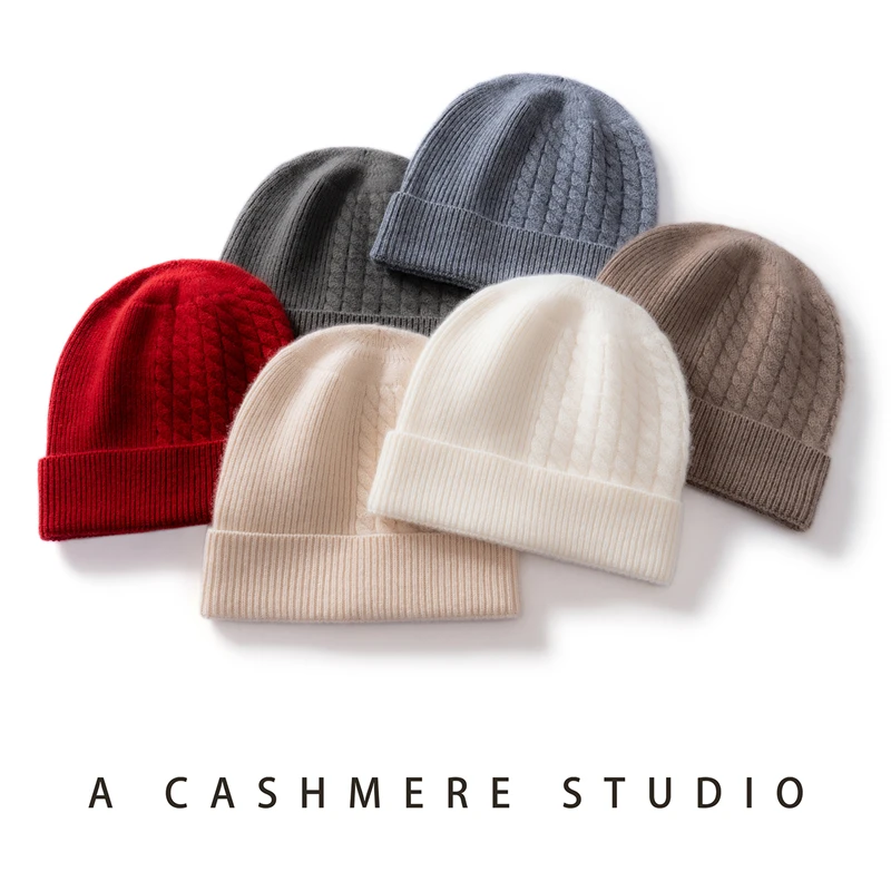 High Quality Pure Cashmere Knitted Hat Twisted Flower Soft Winter Warm Fashionable Flanged Cap for Men And Women Cold Hat
High Quality Pure Cashmere Knitted Hat Twisted Flower Soft Winter Warm Fashionable Flanged Cap for Men And Women Cold Hat