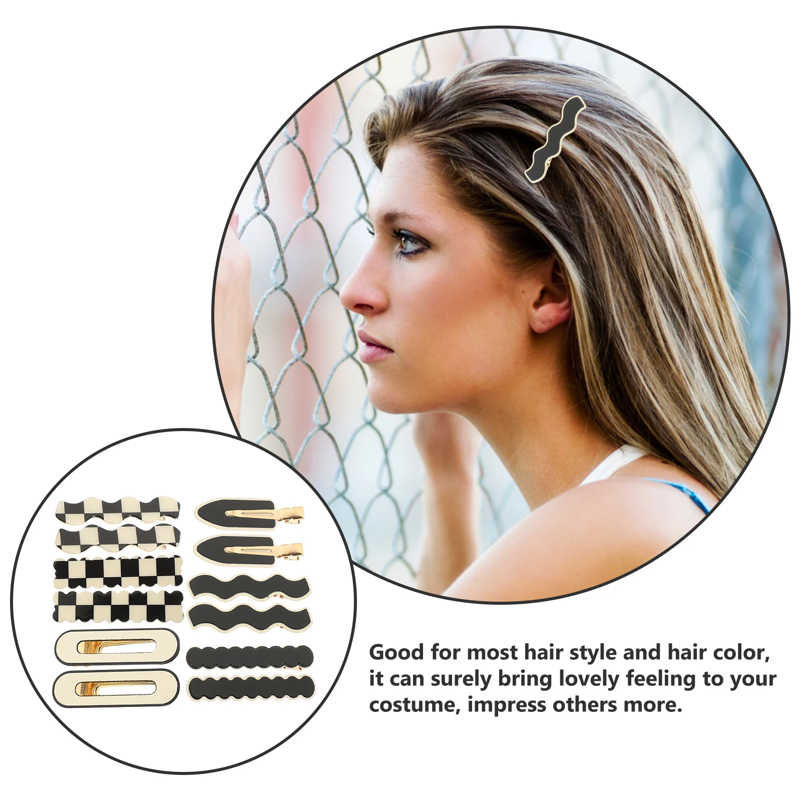 12pcs No Trace Hair Clips for Girls Japanese Korean Style Thick Acrylic Lightweight Durable Flat Barrettes Bangs Styling Hairpin
12pcs No Trace Hair Clips for Girls Japanese Korean Style Thick Acrylic Lightweight Durable Flat Barrettes Bangs Styling Hairpin