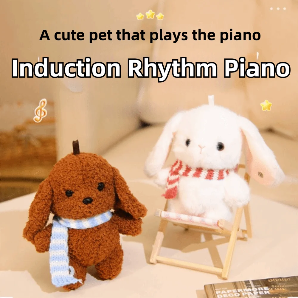 Милые креативные индукционные ритмы, фортепиано, ухо, сенсорный звук, музыкальные игрушки, мягкая плюшевая собака, плюшевая кукла, вилоухий кролик, пары
Милые креативные индукционные ритмы, фортепиано, ухо, сенсорный звук, музыкальные игрушки, мягкая плюшевая собака, плюшевая кукла, вилоухий кролик, пары