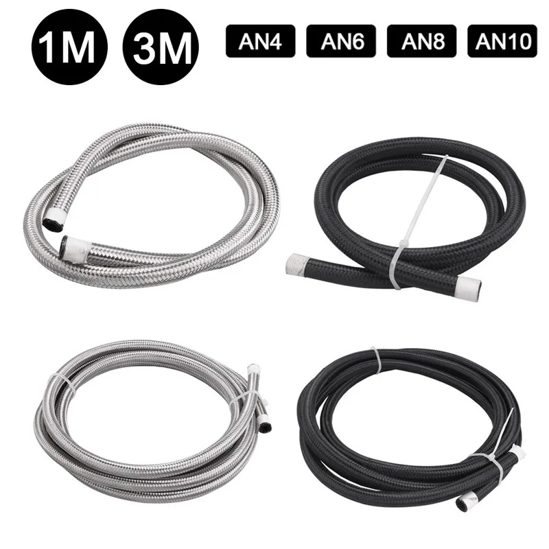 Stainless steel high pressure rubber YouTube AN4/AN6/AN8/AN10 automotive modified fuel pipe
Stainless steel high pressure rubber YouTube AN4/AN6/AN8/AN10 automotive modified fuel pipe