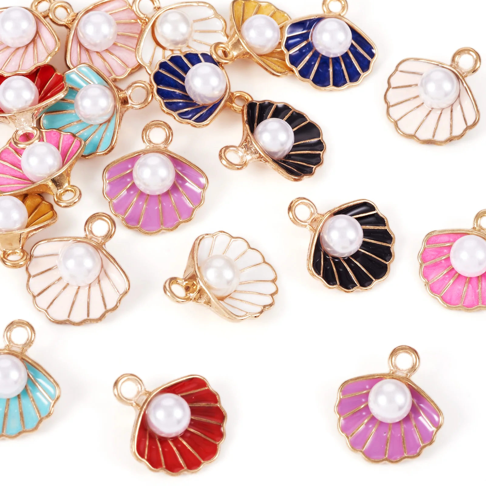 Alloy Enamel Pendants Light Gold Cat/Shell Charm for Making DIY Jewelry Necklace Bracelet Earring Pendant Craft Supplies
Alloy Enamel Pendants Light Gold Cat/Shell Charm for Making DIY Jewelry Necklace Bracelet Earring Pendant Craft Supplies
