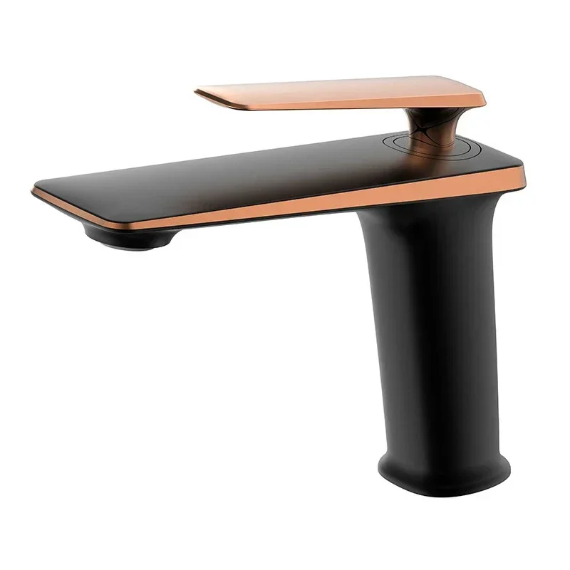 Basin Mixer Tap Multiple Color Bathroom Faucet Deck Mounted Hot and Cold Mixer Tap Single Handle Brass Basin Taps
Basin Mixer Tap Multiple Color Bathroom Faucet Deck Mounted Hot and Cold Mixer Tap Single Handle Brass Basin Taps