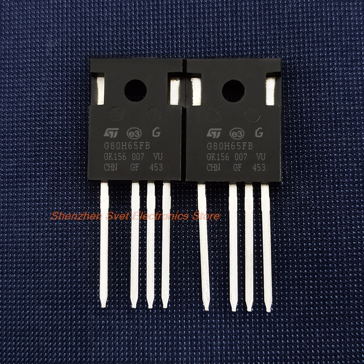 10PCS G80H65FB STGW80H65FB-4 TO-247-4 650V 80A Transistors In Stock
10PCS G80H65FB STGW80H65FB-4 TO-247-4 650V 80A Transistors In Stock