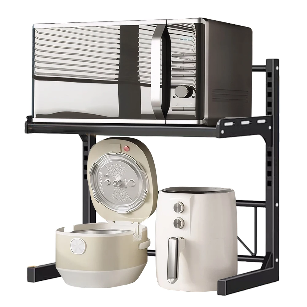 2/3 Tier Extendable Microwave Stand Heavy Duty Microwave Oven Rack Height Adjustable Kitchen Storage Rack for Kitchen Countertop
2/3 Tier Extendable Microwave Stand Heavy Duty Microwave Oven Rack Height Adjustable Kitchen Storage Rack for Kitchen Countertop