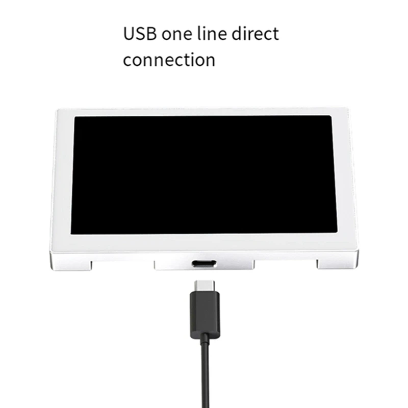 5-дюймовый IPS-дисплей USB-шасси Вторичный экран RGB Атмосфера Экран 800X480 с функцией звукоснимателя Серебристый Прочный
5-дюймовый IPS-дисплей USB-шасси Вторичный экран RGB Атмосфера Экран 800X480 с функцией звукоснимателя Серебристый Прочный