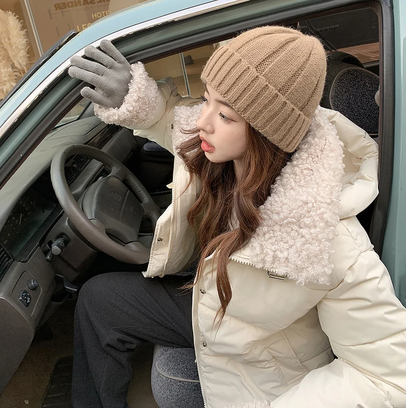 2023 Fashion Cute Comfortable Down Jacket Short Lamb Wool Patchwork Winter Thick Women's Down Coat
2023 Fashion Cute Comfortable Down Jacket Short Lamb Wool Patchwork Winter Thick Women's Down Coat