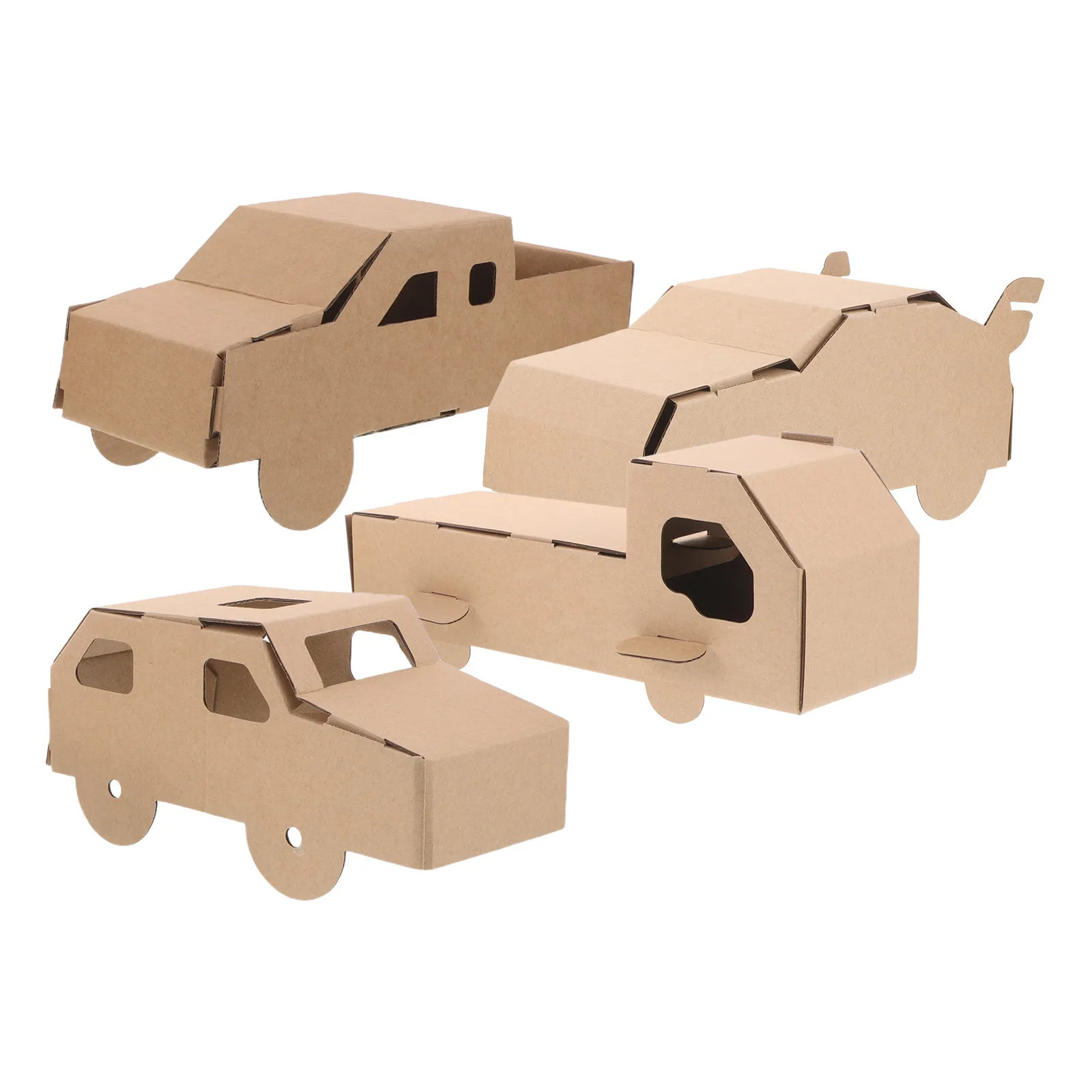 4Sets DIY Cardboard Car for Kids Educational Assembly Unpainted Paper 3D Puzzle Vehicle Craft Kit Birthday School Project
4Sets DIY Cardboard Car for Kids Educational Assembly Unpainted Paper 3D Puzzle Vehicle Craft Kit Birthday School Project