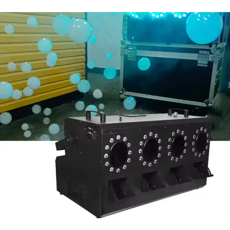 Concert LED Four-wheel Smoke Bubble Machine For Wedding Playground Water Park Atmosphere Props
Concert LED Four-wheel Smoke Bubble Machine For Wedding Playground Water Park Atmosphere Props