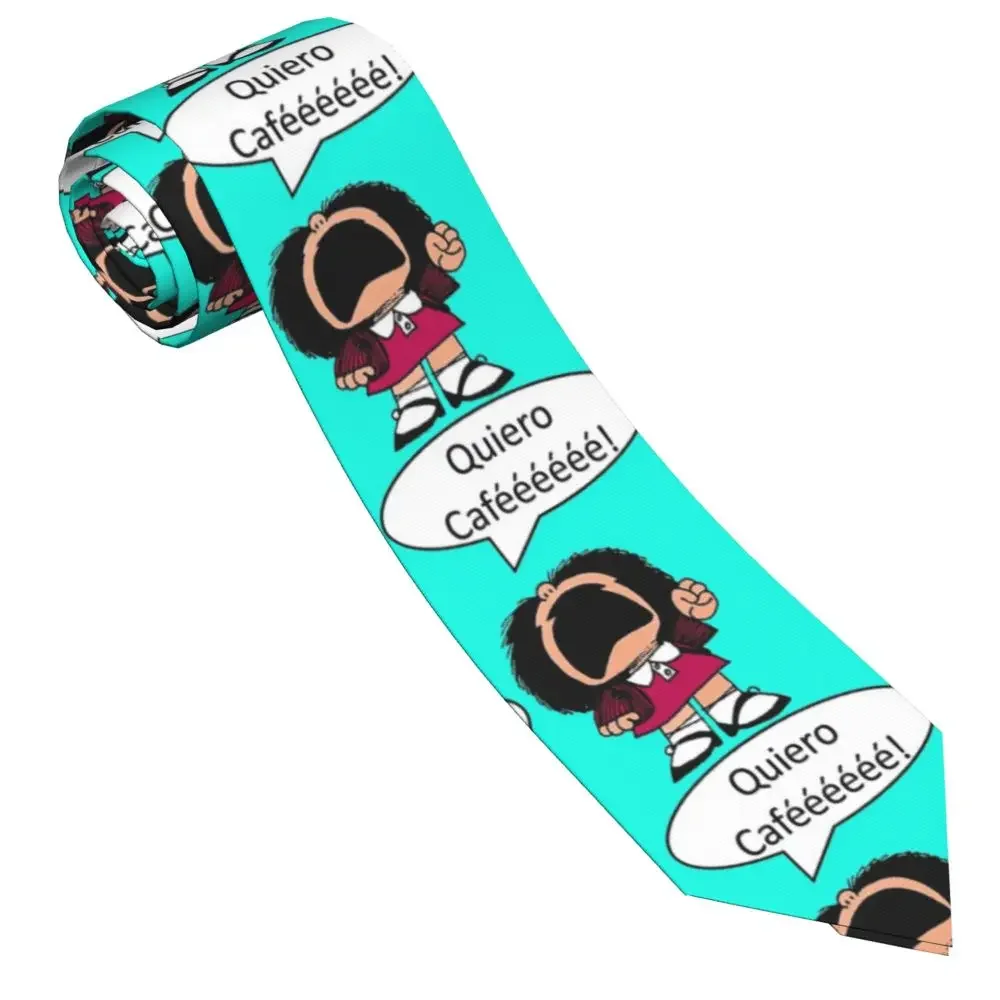 Mafalda кофейные галстуки с героями мультфильмов, унисекс, полиэстер, 8 см, галстук для мужчин, повседневная классическая повседневная одежда, галстук для свадебного бизнеса
Mafalda кофейные галстуки с героями мультфильмов, унисекс, полиэстер, 8 см, галстук для мужчин, повседневная классическая повседневная одежда, галстук для свадебного бизнеса
