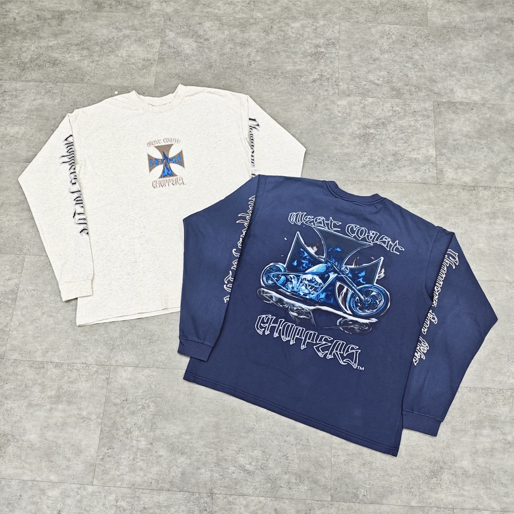 Yao модная осенняя мужская одежда с длинным рукавом и графикой, повседневная уличная одежда в стиле ретро, роскошная мешковатая свободная трендовая футболка для мужчин унисекс
Yao модная осенняя мужская одежда с длинным рукавом и графикой, повседневная уличная одежда в стиле ретро, роскошная мешковатая свободная трендовая футболка для мужчин унисекс