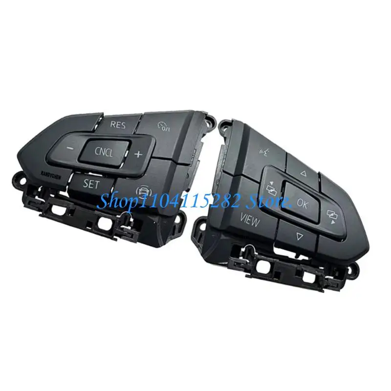 Button Cover Automotive Accessory Easy Installation Car Steering Wheel Switches Button Bezel Cover for Golf 8 2020-2021
Button Cover Automotive Accessory Easy Installation Car Steering Wheel Switches Button Bezel Cover for Golf 8 2020-2021