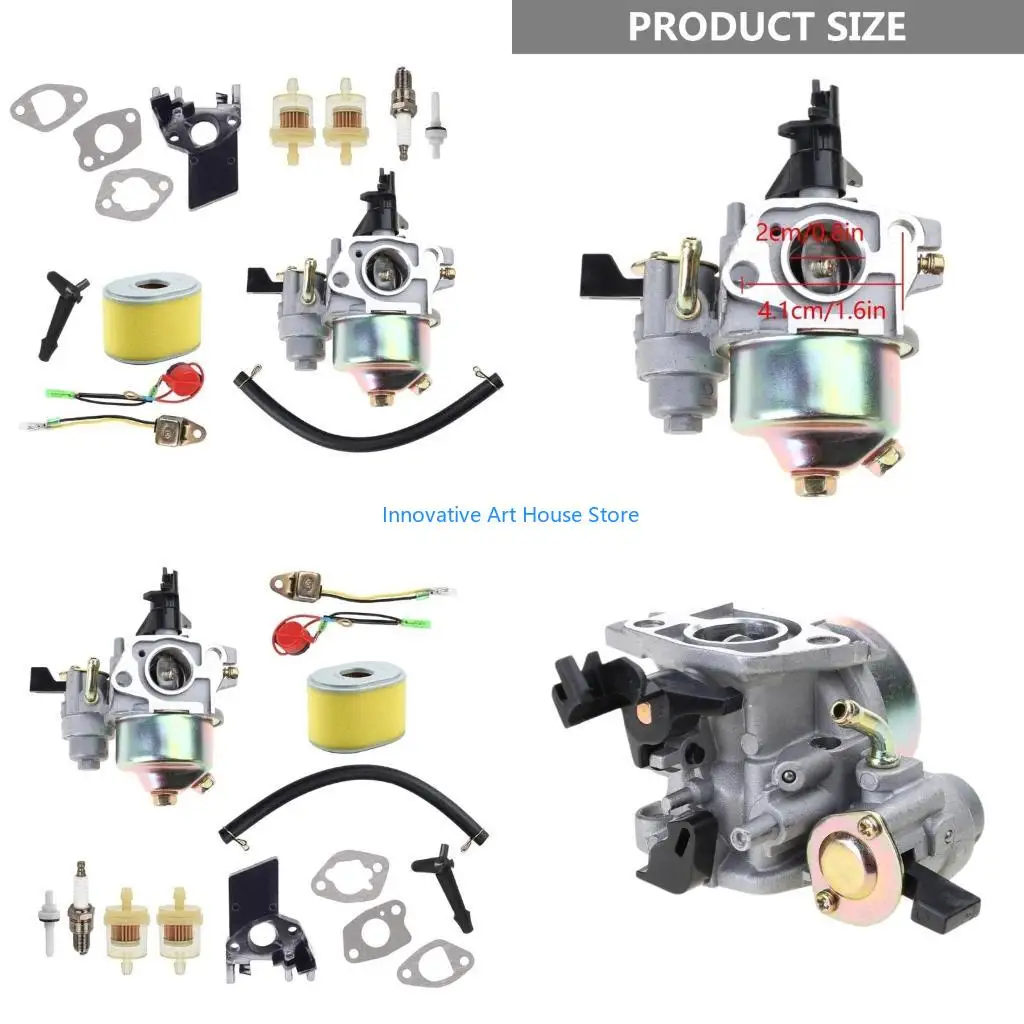 E1PC Carburetor for GX160 Water Pressure Washer with Fuels Filters Tune Up
E1PC Carburetor for GX160 Water Pressure Washer with Fuels Filters Tune Up