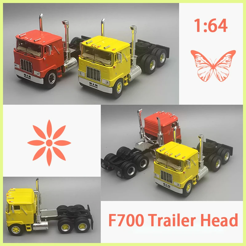Модель грузовика-тягача F700 из литого металла в масштабе 1/64, коллекционная, подарочная, сувенирная, демонстрационная игрушка
Модель грузовика-тягача F700 из литого металла в масштабе 1/64, коллекционная, подарочная, сувенирная, демонстрационная игрушка