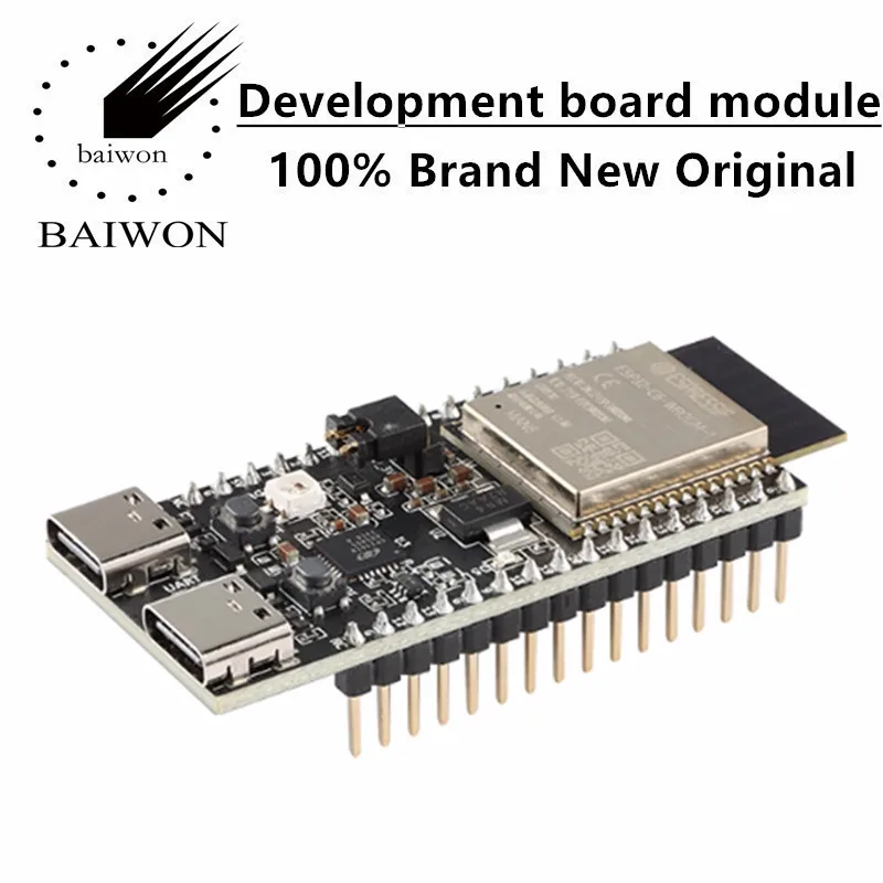Оригинальный ESP32-C6-DevKitC-1, оснащенный модулем платы разработки Wi-Fi ESP32-C6-WROOW-1
Оригинальный ESP32-C6-DevKitC-1, оснащенный модулем платы разработки Wi-Fi ESP32-C6-WROOW-1