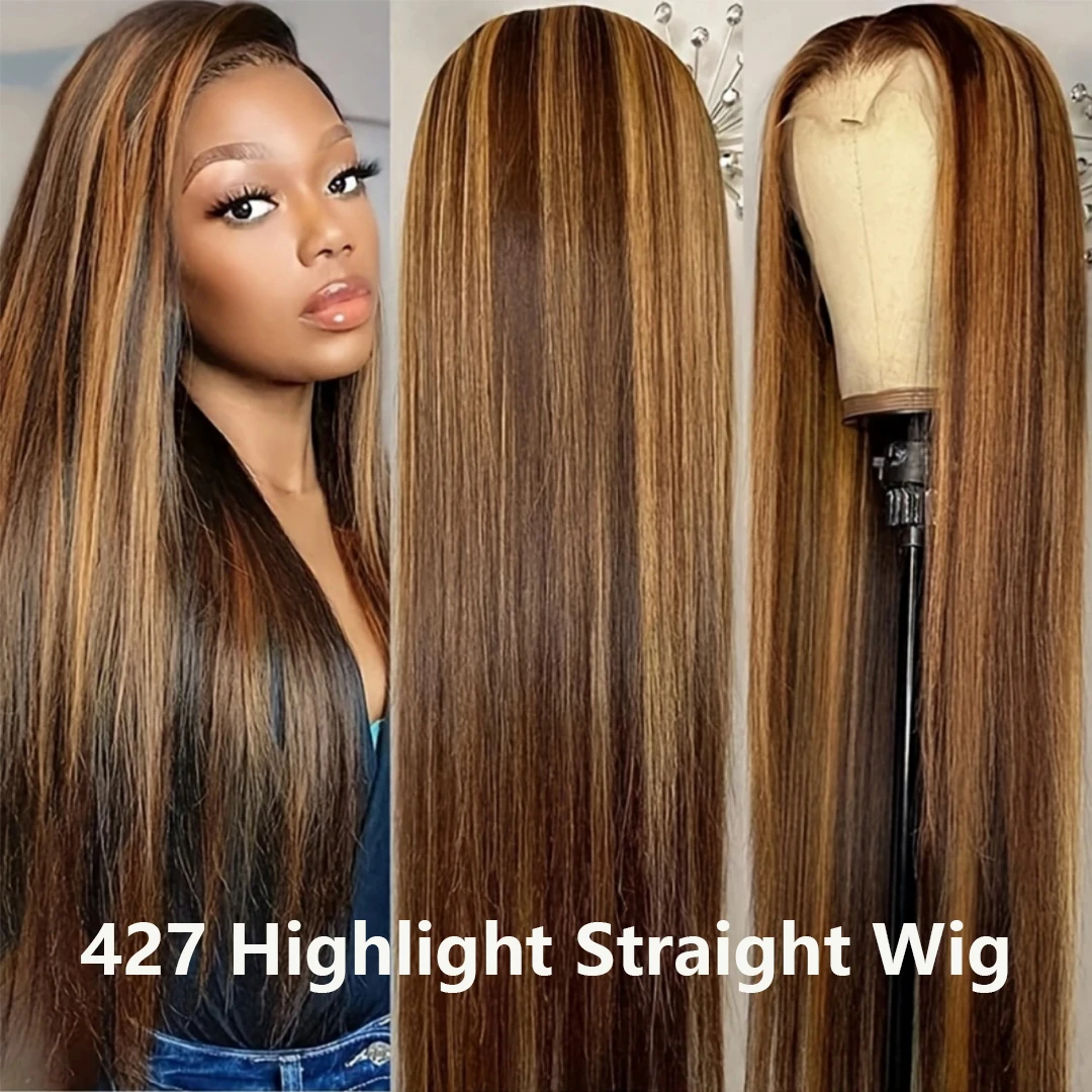 Smilegirl 4/27 Ombre Highlight Straight Lace Front Wigs Human Hair 13x6 HD Transparent Lace Frontal Wig Pre Plucked Bleached Knots 30 36 Inch Remi Hair Wigs
Smilegirl 4/27 Ombre Highlight Straight Lace Front Wigs Human Hair 13x6 HD Transparent Lace Frontal Wig Pre Plucked Bleached Knots 30 36 Inch Remi Hair Wigs