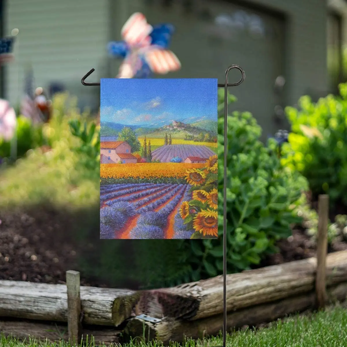 Landscape Oil Painting Sunflower Farmhouse Garden Flag Welcome Home House Flags Double Sided Yard Banner Outdoor Decor Banner fo
Landscape Oil Painting Sunflower Farmhouse Garden Flag Welcome Home House Flags Double Sided Yard Banner Outdoor Decor Banner fo