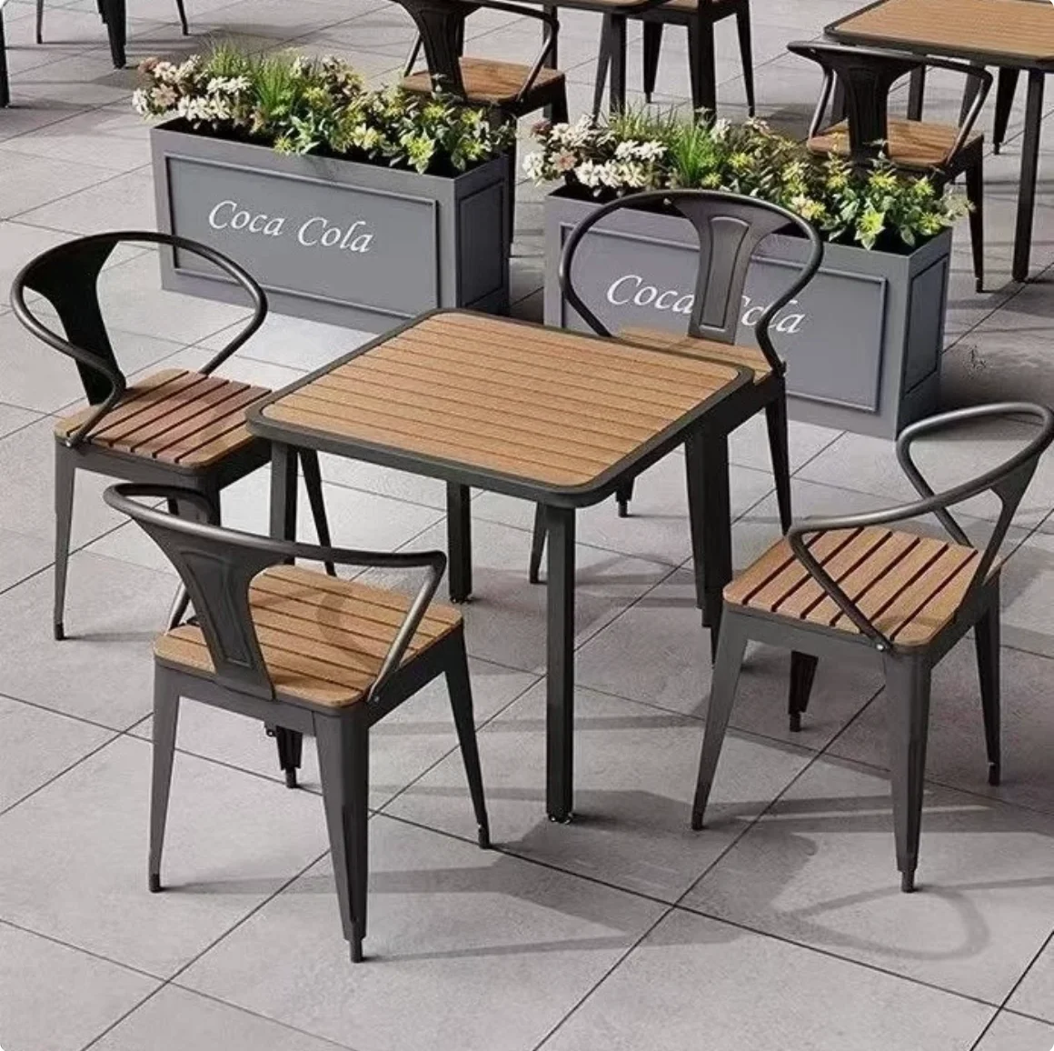 Modern Outdoor Dining Table And Chair Set Weather Resistant Wooden Table For Balcony Garden Living Room Use Guangdong Origin
Modern Outdoor Dining Table And Chair Set Weather Resistant Wooden Table For Balcony Garden Living Room Use Guangdong Origin