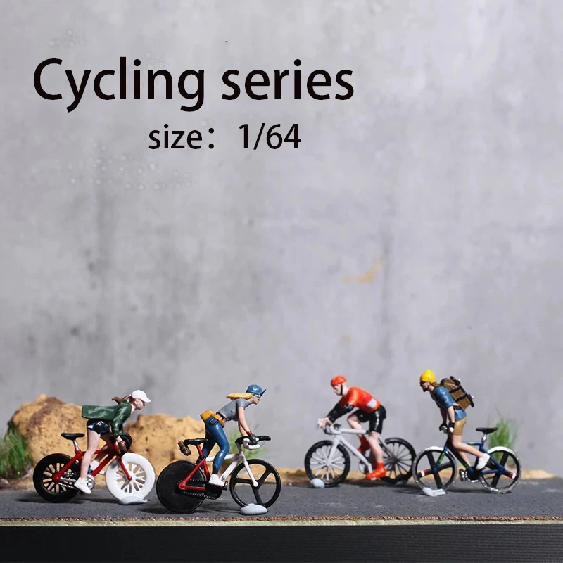 Miniature Figure Mini Figure Riding Bicycle Model Sand Table Small Man Scene 1:64 Ratio Collection Ornaments
Miniature Figure Mini Figure Riding Bicycle Model Sand Table Small Man Scene 1:64 Ratio Collection Ornaments