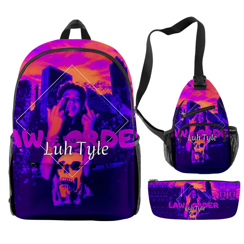 Luh Tyler Merch Backpacks 3 Pieces Sets Zipper Daypack 2023 Casual Style Traval Bag Student School Bag
Luh Tyler Merch Backpacks 3 Pieces Sets Zipper Daypack 2023 Casual Style Traval Bag Student School Bag