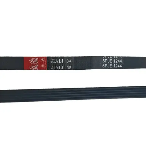 5PJE1244 Poly-V Washer Drive Belt 1244J5 Washer Belt Fit Beko 2816750200 C00864585 2466300201, 490J5