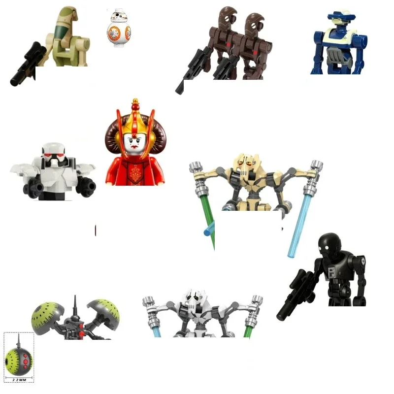 War Mini Robot Figure Toy Jedi Luke Skywalker Ahsoka Tano Building Block Yoda Obi-Wan Kenobi Sith Kylo Ren Count Dooku Starkille
War Mini Robot Figure Toy Jedi Luke Skywalker Ahsoka Tano Building Block Yoda Obi-Wan Kenobi Sith Kylo Ren Count Dooku Starkille