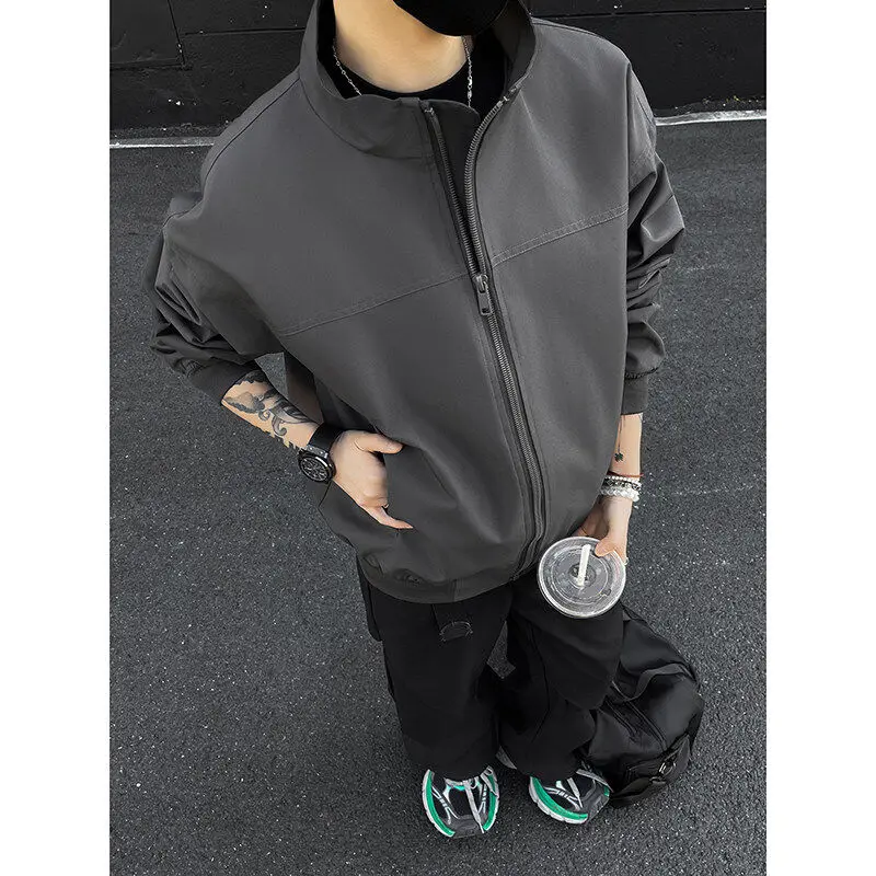 Cleanfit American Sle Pilot Jaet Men's Spring Autumn ort Baseball Coat Stand Collar Tee-Proof Polyester Stand Fit
Cleanfit American Sle Pilot Jaet Men's Spring Autumn ort Baseball Coat Stand Collar Tee-Proof Polyester Stand Fit