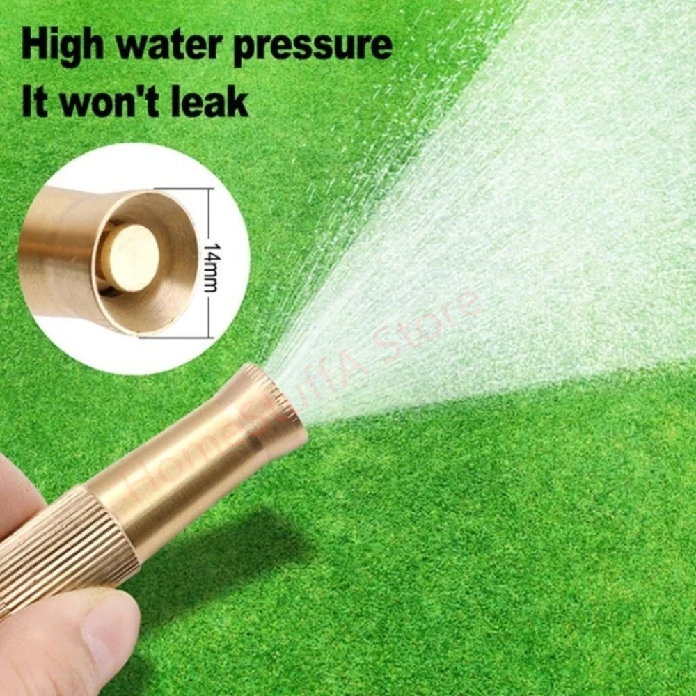 Adjustable Brass High Pressure Direct Squirt Water Gun Spray Garden Hose nozzle for Garden Car Floor Cleaning Spray Sprinkler
Adjustable Brass High Pressure Direct Squirt Water Gun Spray Garden Hose nozzle for Garden Car Floor Cleaning Spray Sprinkler