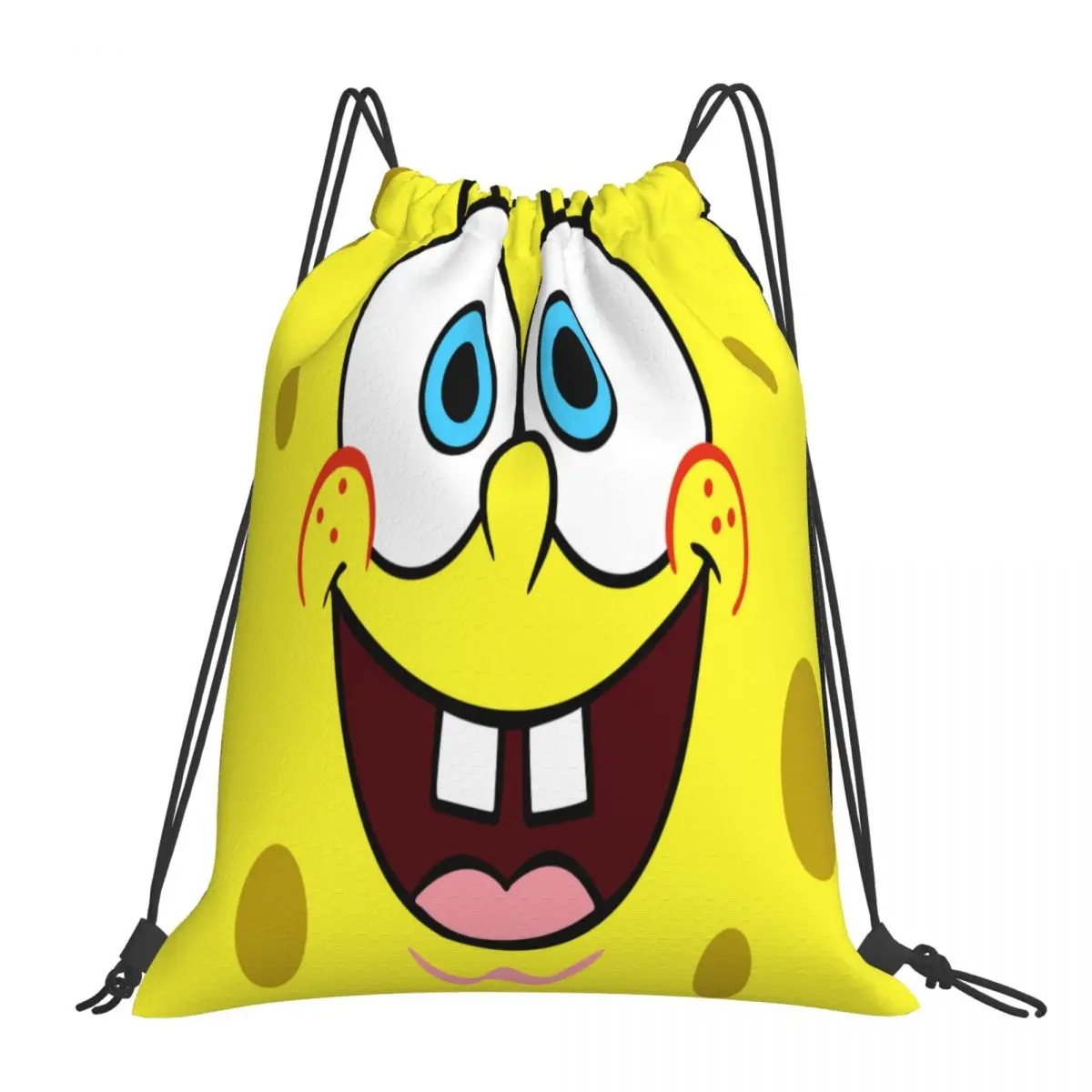 Custom Pattern Logo Drawstring Bag Sponge-bob Travel Backpack Student Storage Bag School Bag ꦫ
Custom Pattern Logo Drawstring Bag Sponge-bob Travel Backpack Student Storage Bag School Bag ꦫ
