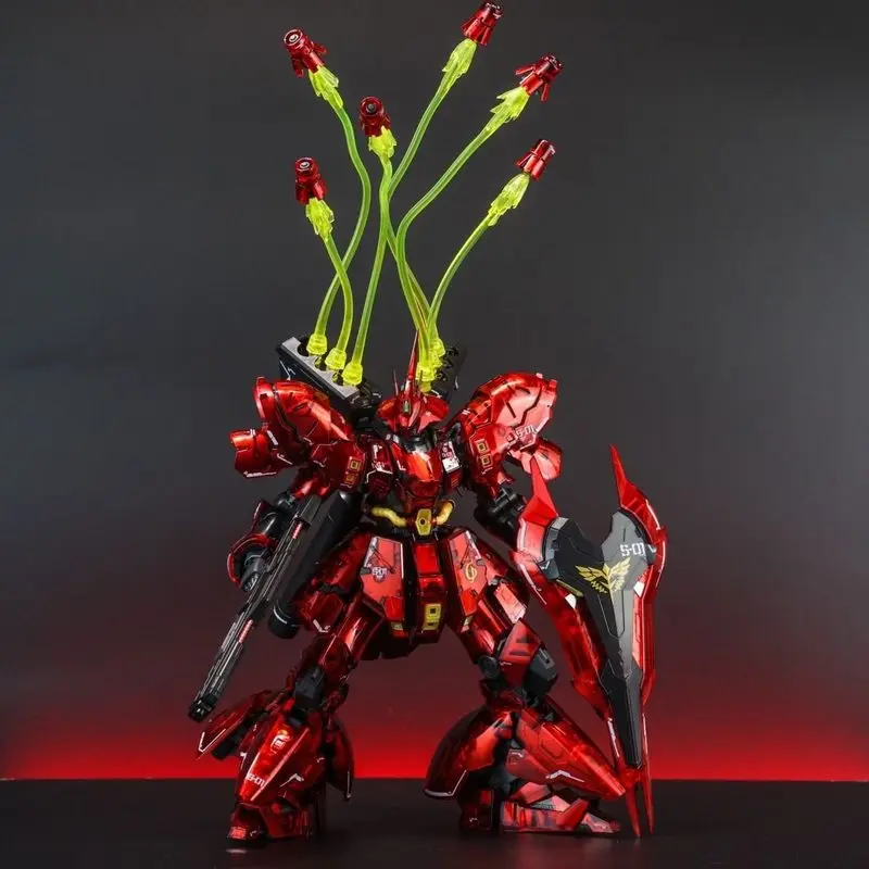 Star Rg 1/144 Sazabi Electroplated Clear Color Assembly Model Kit Action Figures With Water Slide Decals Effect Parts Puzzle Toy
Star Rg 1/144 Sazabi Electroplated Clear Color Assembly Model Kit Action Figures With Water Slide Decals Effect Parts Puzzle Toy