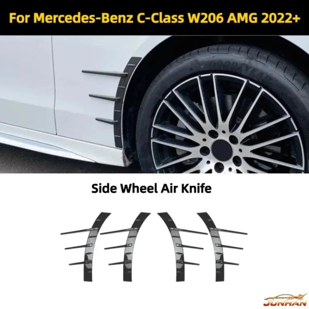 For Mercedes-Benz C-Class W206 2022+ C200 C260 C43 AMG Line Side Wheel Eyebrow Air Knife Fender Car Sticker Modification
For Mercedes-Benz C-Class W206 2022+ C200 C260 C43 AMG Line Side Wheel Eyebrow Air Knife Fender Car Sticker Modification