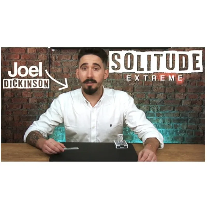 Solitude Extreme by Joel D Magic Tricks Gimmick Card Prediction Magia Mentalism Magic Props Illusions Magician Card Box Fun
Solitude Extreme by Joel D Magic Tricks Gimmick Card Prediction Magia Mentalism Magic Props Illusions Magician Card Box Fun