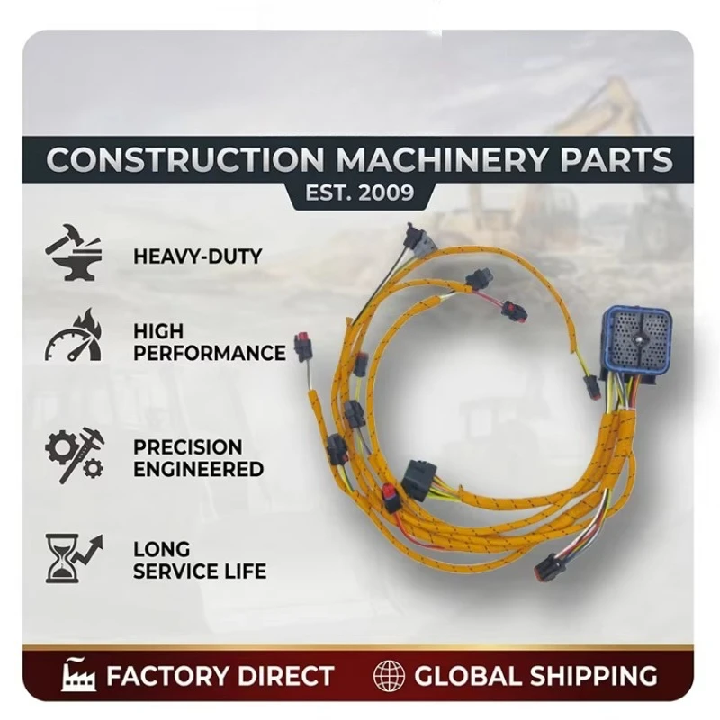 C9 Engine Wiring Harness for Caterpillar C9 Engine Construction Machinery Parts Construction Machinery Parts
C9 Engine Wiring Harness for Caterpillar C9 Engine Construction Machinery Parts Construction Machinery Parts