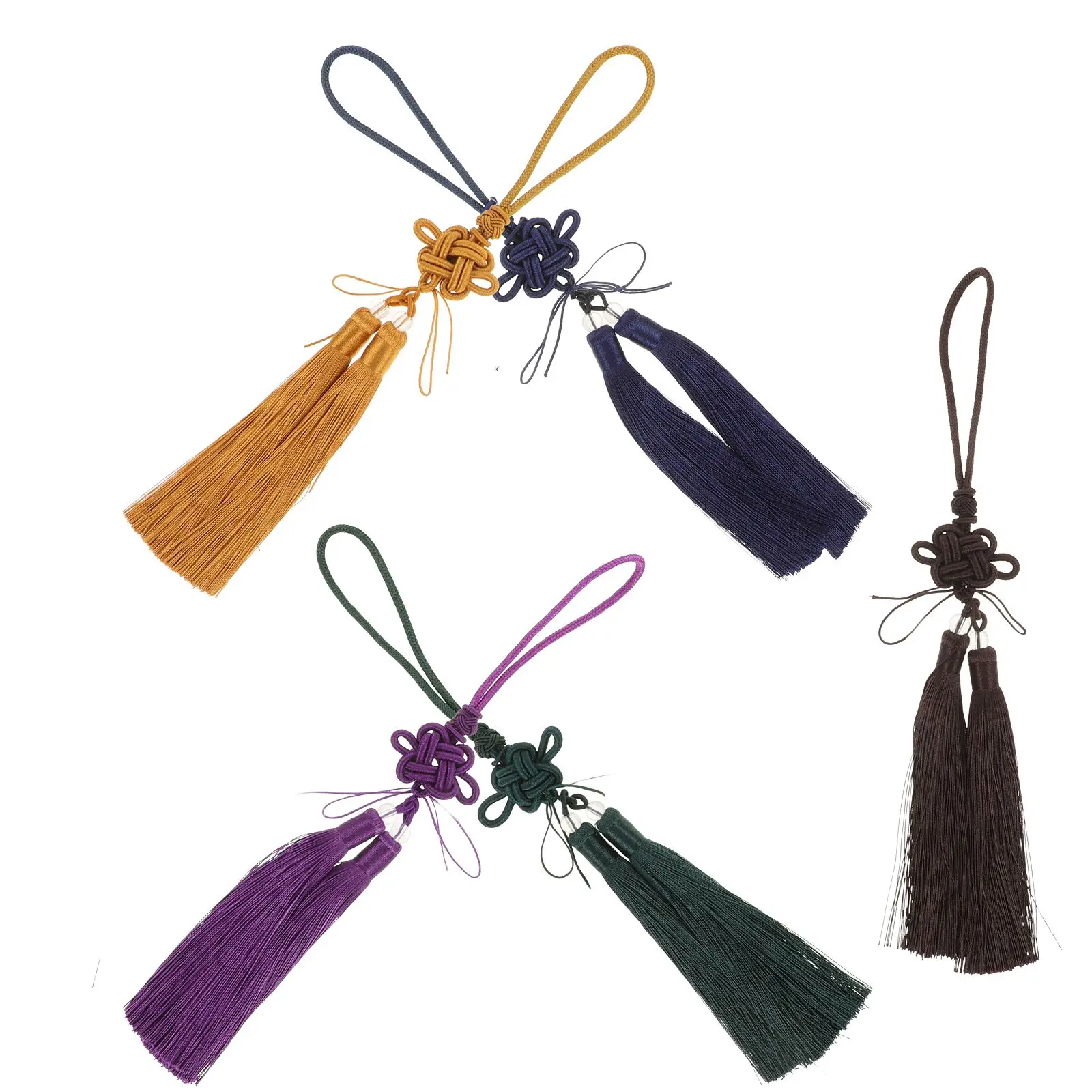 5 Pcs Key Chain Accessories Tai Chi Sword Tassel Ear Hanging Ribbon Spring Festival Decor Decorative Tassels Pendant Polyester
5 Pcs Key Chain Accessories Tai Chi Sword Tassel Ear Hanging Ribbon Spring Festival Decor Decorative Tassels Pendant Polyester