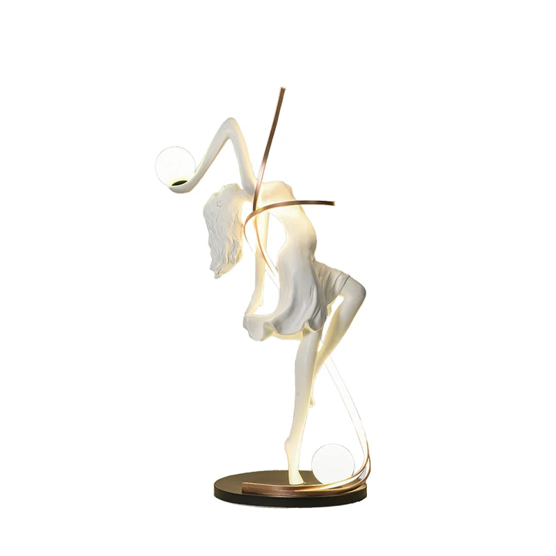 Luxury modern floor lamp elegant creative character sculpture decoration living room
Luxury modern floor lamp elegant creative character sculpture decoration living room
