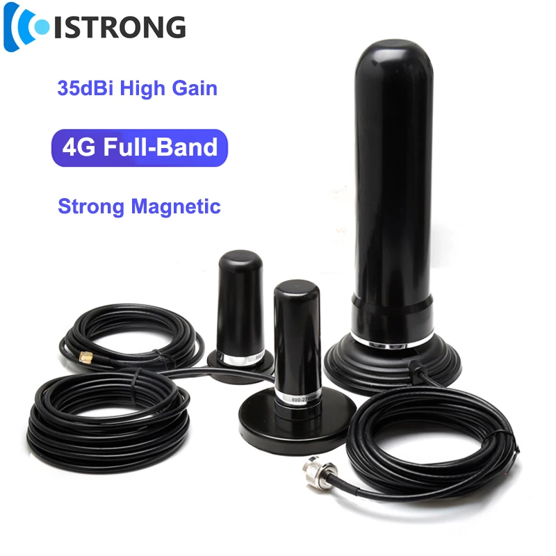 4G 3G GSM Full-band Antenna Long Range Mobile Signal Amplifier Outdoor Waterproof Magnetic Antenna for Base Station/Car/Cabinet
4G 3G GSM Full-band Antenna Long Range Mobile Signal Amplifier Outdoor Waterproof Magnetic Antenna for Base Station/Car/Cabinet