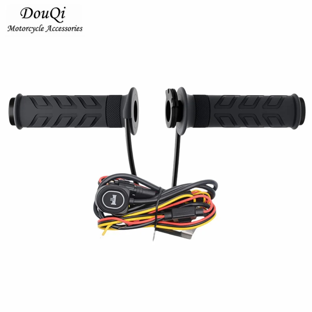 Universal 22mm 12V Motorcycle Heated Grips-Intelligent Adjustable Temperature Handlebar Covers for Bikes Scooters ATV
Universal 22mm 12V Motorcycle Heated Grips-Intelligent Adjustable Temperature Handlebar Covers for Bikes Scooters ATV