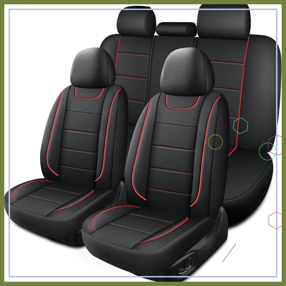 Universal Waterproof Faux Leather Car Seat Covers Full Set, Airbag Compatible for SUVs and Trucks
Universal Waterproof Faux Leather Car Seat Covers Full Set, Airbag Compatible for SUVs and Trucks