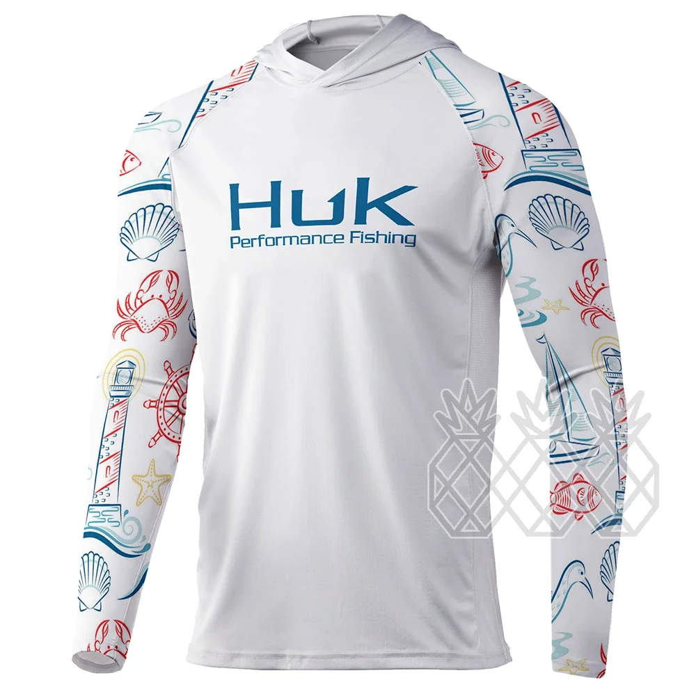 HUK Fishing Shirts Men Long Sleeve Performance UPF50+ Sun Protection Sweatshirt Outdoor Sports Breathable Fishing Hoodie
HUK Fishing Shirts Men Long Sleeve Performance UPF50+ Sun Protection Sweatshirt Outdoor Sports Breathable Fishing Hoodie