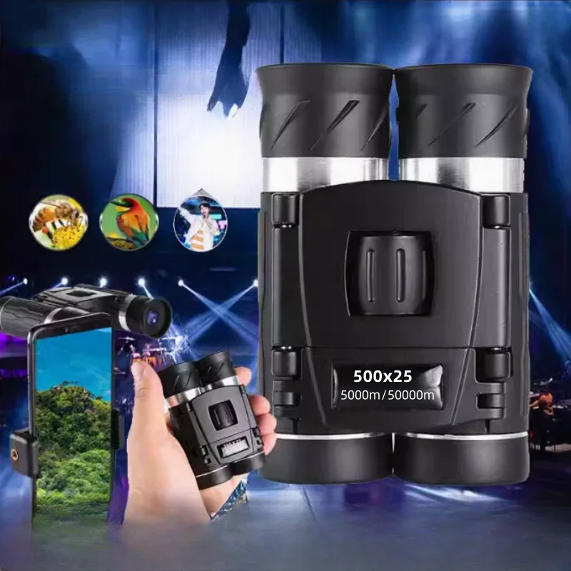 50000M professional mini portable telescope 500X25 powerful binoculars remote high-definition waterproof monocular telescope
50000M professional mini portable telescope 500X25 powerful binoculars remote high-definition waterproof monocular telescope