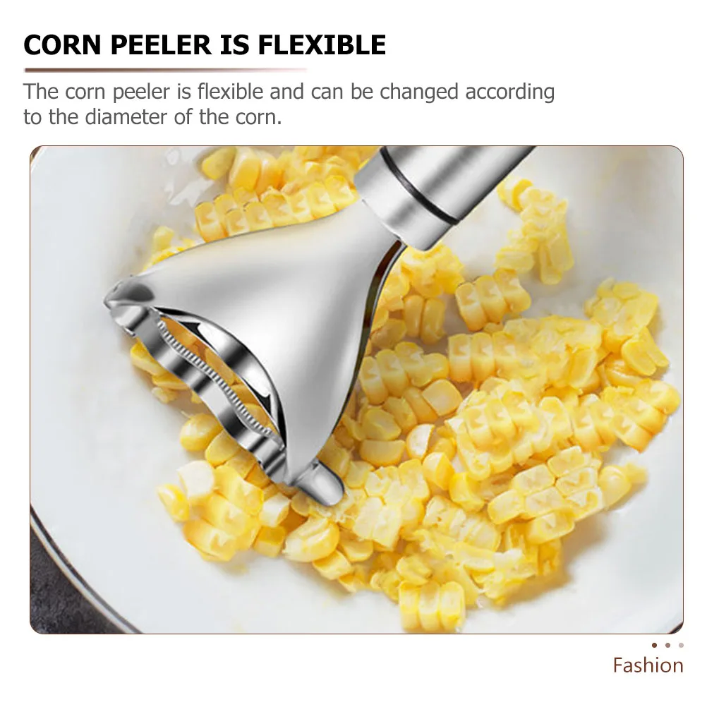 Stainless Steel Corn Peeler Kitchen Tool Portable Corn Thresher Vegetable Fruit Helper Save Time Easy Use Small Storage
Stainless Steel Corn Peeler Kitchen Tool Portable Corn Thresher Vegetable Fruit Helper Save Time Easy Use Small Storage