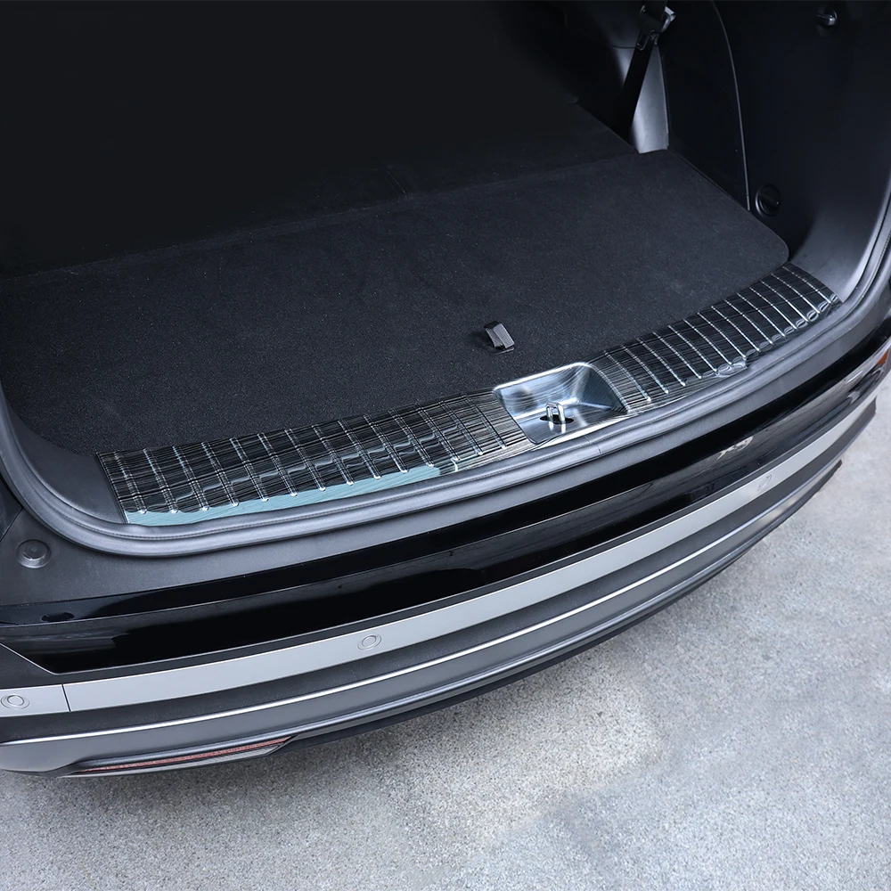 For Hyundai Palisade LX3 2026 Rear Trunk Inner Threshold Guard Outside Pedal Cover Car Accessories Stainless Steel LHD/RHD
For Hyundai Palisade LX3 2026 Rear Trunk Inner Threshold Guard Outside Pedal Cover Car Accessories Stainless Steel LHD/RHD