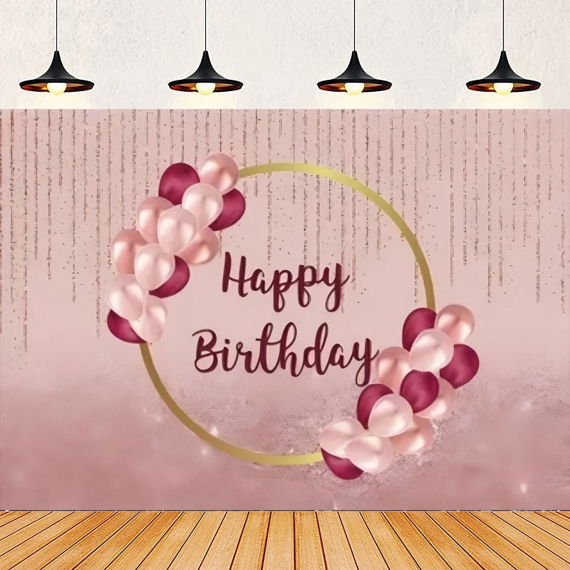 Glitter Photography Backdrop Rose Red Happy Birthday Party Poster Decoration Supplies Balloons Shining Dots Background Banner
Glitter Photography Backdrop Rose Red Happy Birthday Party Poster Decoration Supplies Balloons Shining Dots Background Banner