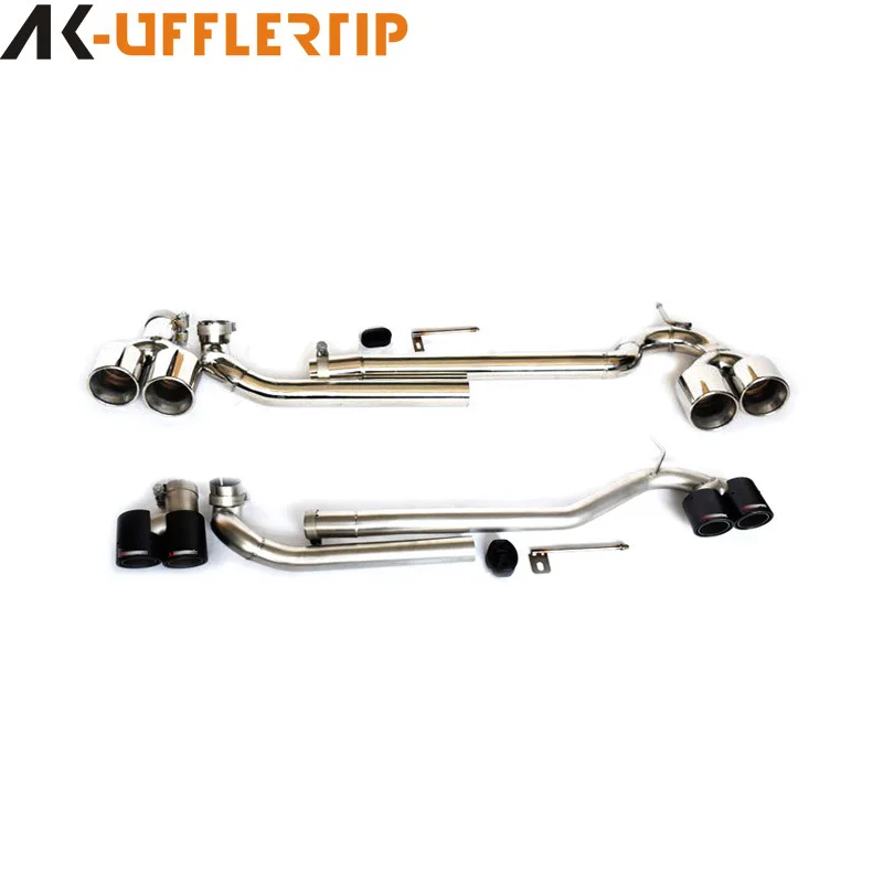 Suitable for BMW 5 Series modified exhaust pipe 520Li 523525530 changed to M5 four-out carbon fiber tail throat simple tail join
Suitable for BMW 5 Series modified exhaust pipe 520Li 523525530 changed to M5 four-out carbon fiber tail throat simple tail join