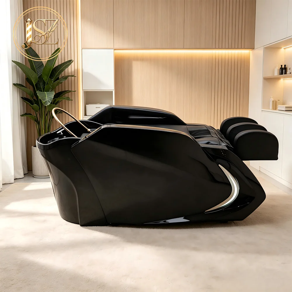 Modern Beauty Salon Hair Wash Station Hydraulic Lifting Shampoo Massage Bed With Water Therapy System
Modern Beauty Salon Hair Wash Station Hydraulic Lifting Shampoo Massage Bed With Water Therapy System