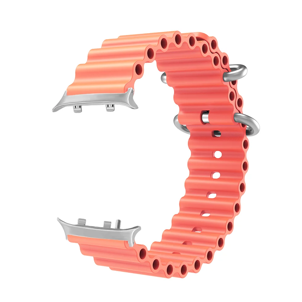Watch Strap For Huawei Watch D2 Ocean Wave Style Metal Buckle Quick Release Waterproof Silicone Sport Smartwatch Band Men Women
Watch Strap For Huawei Watch D2 Ocean Wave Style Metal Buckle Quick Release Waterproof Silicone Sport Smartwatch Band Men Women